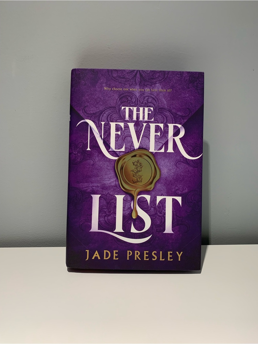 The Never List by Jade Presley